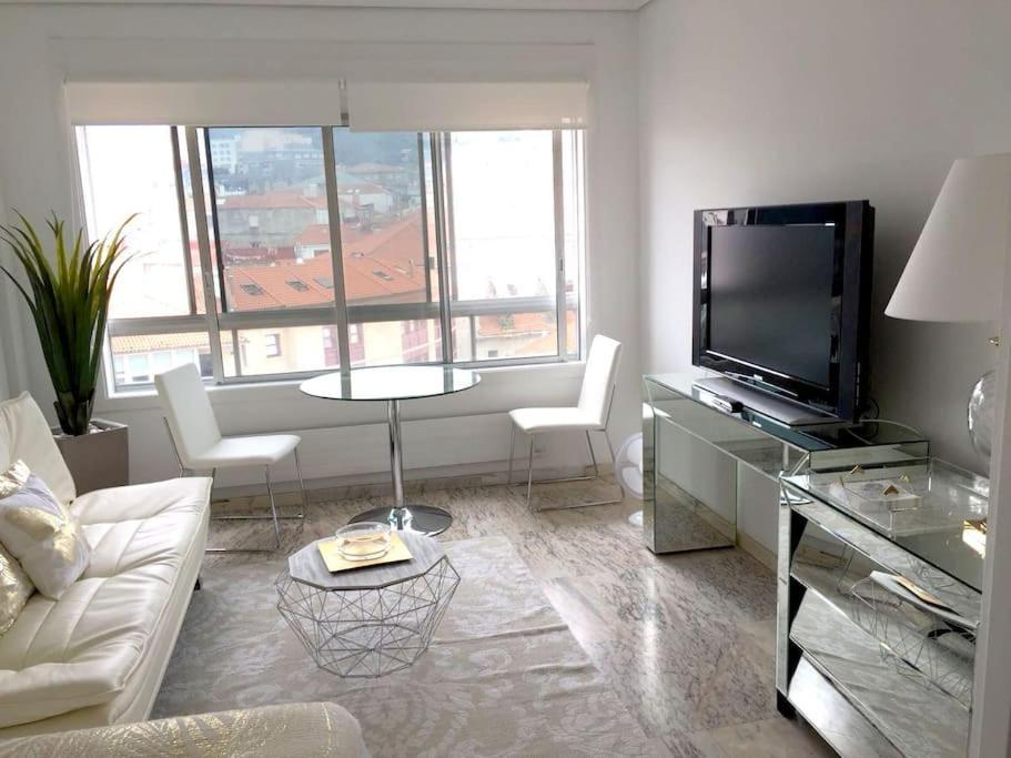Elegancia Y Confort En El Centro Vigo Luaran gambar